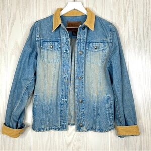 Ralph Lauren RL67 Vintage Corduroy Denim Jacket – Size S